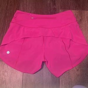 NWOT lululemon speed ups MR 4” size 2!